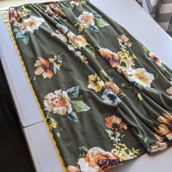 Reborn J floral print dress with pockets! midi length - Picture 11 of 12